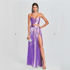 Lavender prom dress